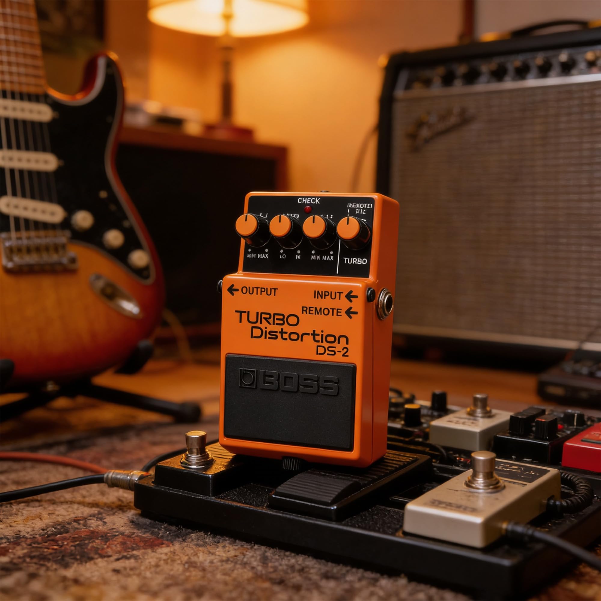 Amazon.com: Boss DS-2 Turbo Distortion Bundle with Gearlux Power